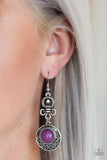 Paparazzi "Southern Serenity" Purple Earrings Paparazzi Jewelry