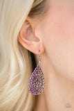 Paparazzi "Indie Idol" Purple Earrings Paparazzi Jewelry