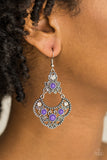 Paparazzi "Garden State Glow" Purple Earrings Paparazzi Jewelry