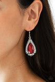 Paparazzi "Superstar Stardom" Red Earrings Paparazzi Jewelry