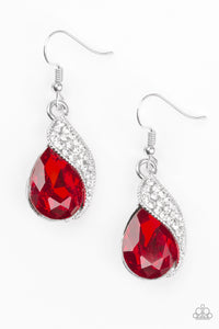 Paparazzi "Easy Elegance" Red Earrings Paparazzi Jewelry