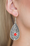 Paparazzi "Summer Sol" Red Earrings Paparazzi Jewelry