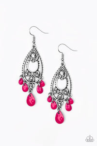 Paparazzi "Fashion Flirt" Pink Earrings Paparazzi Jewelry