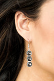 Paparazzi "Toast To Timeless" FASHION FIX Silver Earrings Paparazzi Jewelry