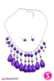 Paparazzi "Purple Precipitation" necklace Paparazzi Jewelry