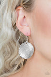 Paparazzi "Basic Bravado" Silver Earrings Paparazzi Jewelry