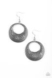 Paparazzi "Floral Frontier" Silver Earrings Paparazzi Jewelry