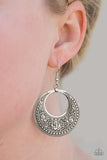 Paparazzi "Floral Frontier" Silver Earrings Paparazzi Jewelry