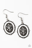 Paparazzi "Picture of Wealth" White Earrings Paparazzi Jewelry