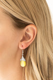 Paparazzi "Spring Dew" Yellow Earrings Paparazzi Jewelry