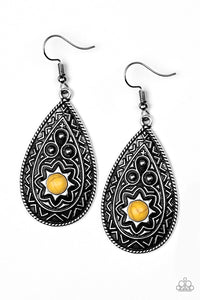 Paparazzi "Summer Sol" Yellow Earrings Paparazzi Jewelry