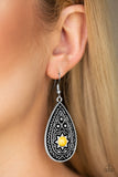 Paparazzi "Summer Sol" Yellow Earrings Paparazzi Jewelry