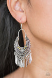 Paparazzi VINTAGE VAULT "Walk On The Wildside" Yellow Earrings Paparazzi Jewelry