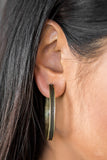 Paparazzi "Jungle Stride" Brass Earrings Paparazzi Jewelry