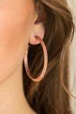Paparazzi "Some Like It HAUTE" Copper Earrings Paparazzi Jewelry