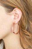 Paparazzi "HAUTE Gossip" Copper Earrings Paparazzi Jewelry