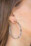 Paparazzi "Hey, HAUTE Stuff" Silver Earrings Paparazzi Jewelry