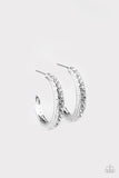 Paparazzi "Twinkling Tinseltown" White Earrings Paparazzi Jewelry