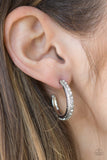 Paparazzi "Twinkling Tinseltown" White Earrings Paparazzi Jewelry