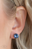Paparazzi "Come Out On Top" Blue Post Earrings Paparazzi Jewelry