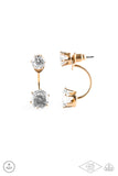 Paparazzi "Starlet Squad" Gold Post Earrings Paparazzi Jewelry