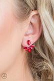 Paparazzi "Radical Refinement" Red Post Earrings Paparazzi Jewelry