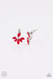 Paparazzi "Radical Refinement" Red Post Earrings Paparazzi Jewelry