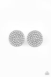 Paparazzi "Radiant Ripples" White Post Earrings Paparazzi Jewelry