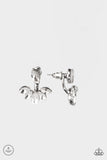 Paparazzi "Radical Refinement" White Post Earrings Paparazzi Jewelry