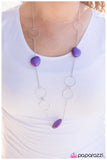 Paparazzi "Innocent and Illustrious - Purple" necklace Paparazzi Jewelry
