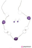Paparazzi "Innocent and Illustrious - Purple" necklace Paparazzi Jewelry