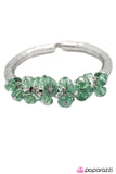 Paparazzi "Im Blushing" Green Bracelet Paparazzi Jewelry