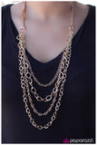 Paparazzi "No Strings Attached - Gold" necklace Paparazzi Jewelry