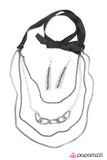 Paparazzi "Delicately Dangerous - Black" necklace Paparazzi Jewelry