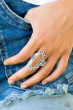 Paparazzi VINTAGE VAULT "Leave No Trace" Brown Ring Paparazzi Jewelry