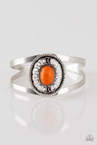 Paparazzi "Deep In The TUMBLEWEEDS" Orange Bracelet Paparazzi Jewelry