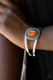 Paparazzi "Deep In The TUMBLEWEEDS" Orange Bracelet Paparazzi Jewelry