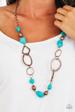 Paparazzi "Thats TERRA-ific!" Copper Necklace & Earring Set Paparazzi Jewelry
