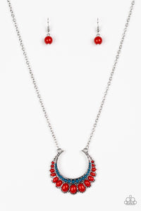 Paparazzi VINTAGE VAULT "Count To Zen" Multi Necklace & Earring Set Paparazzi Jewelry