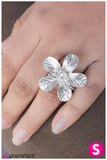 Paparazzi "I Am An Island - Silver" ring Paparazzi Jewelry