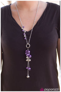 Paparazzi "Life Of The Party - Purple" necklace Paparazzi Jewelry