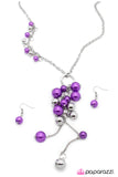Paparazzi "Life Of The Party - Purple" necklace Paparazzi Jewelry