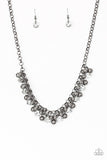 Paparazzi "Wall Street Winner" Black Necklace & Earring Set Paparazzi Jewelry