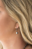 Paparazzi "Wall Street Winner" Black Necklace & Earring Set Paparazzi Jewelry