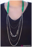 Paparazzi "Delicately Dangerous - Green" necklace Paparazzi Jewelry