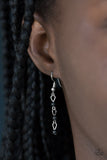 Paparazzi VINTAGE VAULT "Harlem Hideaway" Black Necklace & Earring Set Paparazzi Jewelry