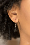 Paparazzi VINTAGE VAULT "Really Rococo" Black Necklace & Earring Set Paparazzi Jewelry