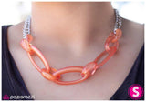 Paparazzi "Play Nice - Orange" necklace Paparazzi Jewelry