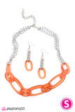 Paparazzi "Play Nice - Orange" necklace Paparazzi Jewelry