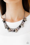 Paparazzi "Hurricane Season" Black Necklace & Earring Set Paparazzi Jewelry